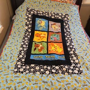 Pokemon Quilt. Twin size